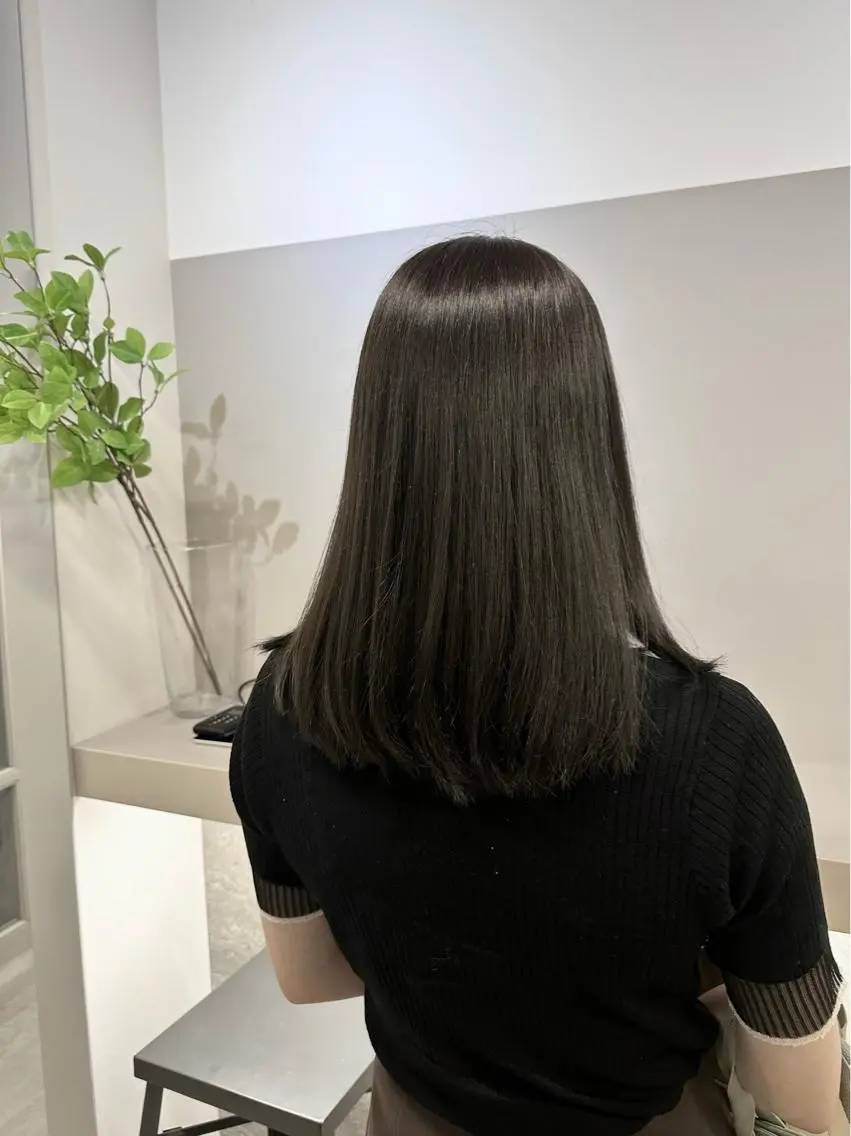 ミディアム JYO 髪質改善専門家のヘアスタイル