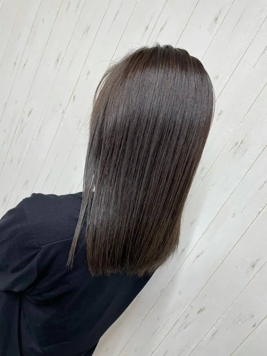 セミロング カット ヘアカラー AN'TIA小作代表 ⭐︎kazuma⭐︎のヘアスタイル
