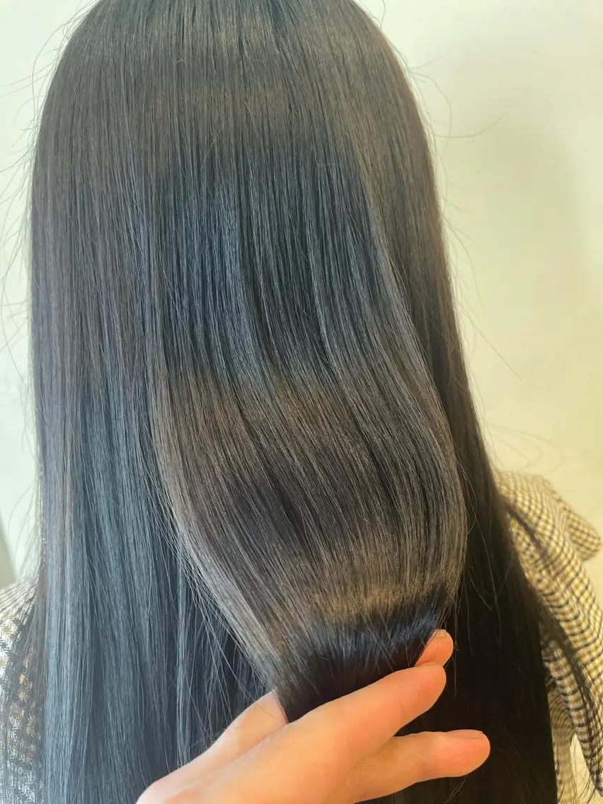 ミディアム 縮毛矯正 トリートメント ✂️メンズ特化✂️ 沖田　共洋のヘアスタイル