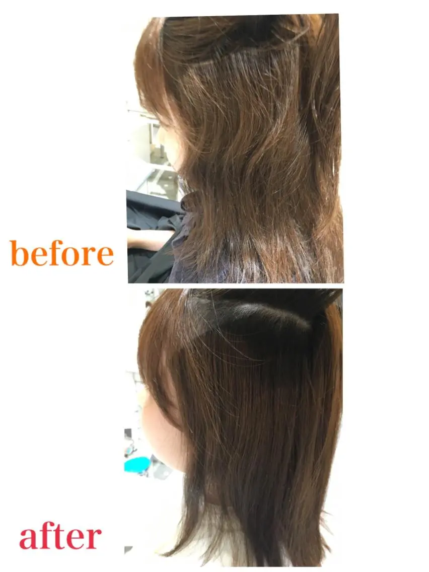 ミディアム パーマ fuchigami suzunoのヘアスタイル