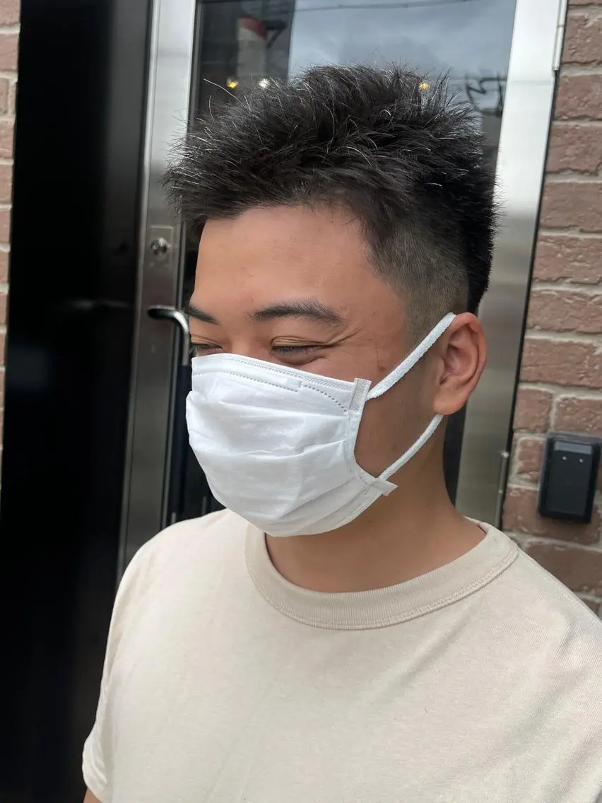 ショート カラー パーマ ヘアアレンジ メンズ キッズ ネイル マツエク・マツパ アイブロウ メンズブリーチ メンズハイライト メンズインナーカラー メンズ韓国風 ブリーチ 久木原 ゆりのヘアスタイル