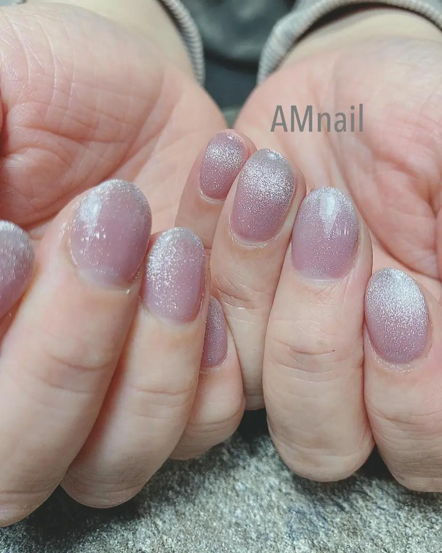 ネイル アートネイル グラデーション 持ち込み ワンカラーネイル ハンドネイル Am:nail 柏 SUE（スゥ）のネイルデザイン