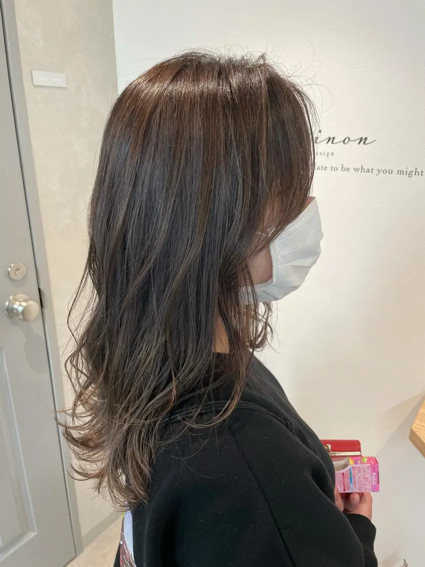 セミロング カラー 筑紫通り沿い | eNeのマツエク・マツパデザイン