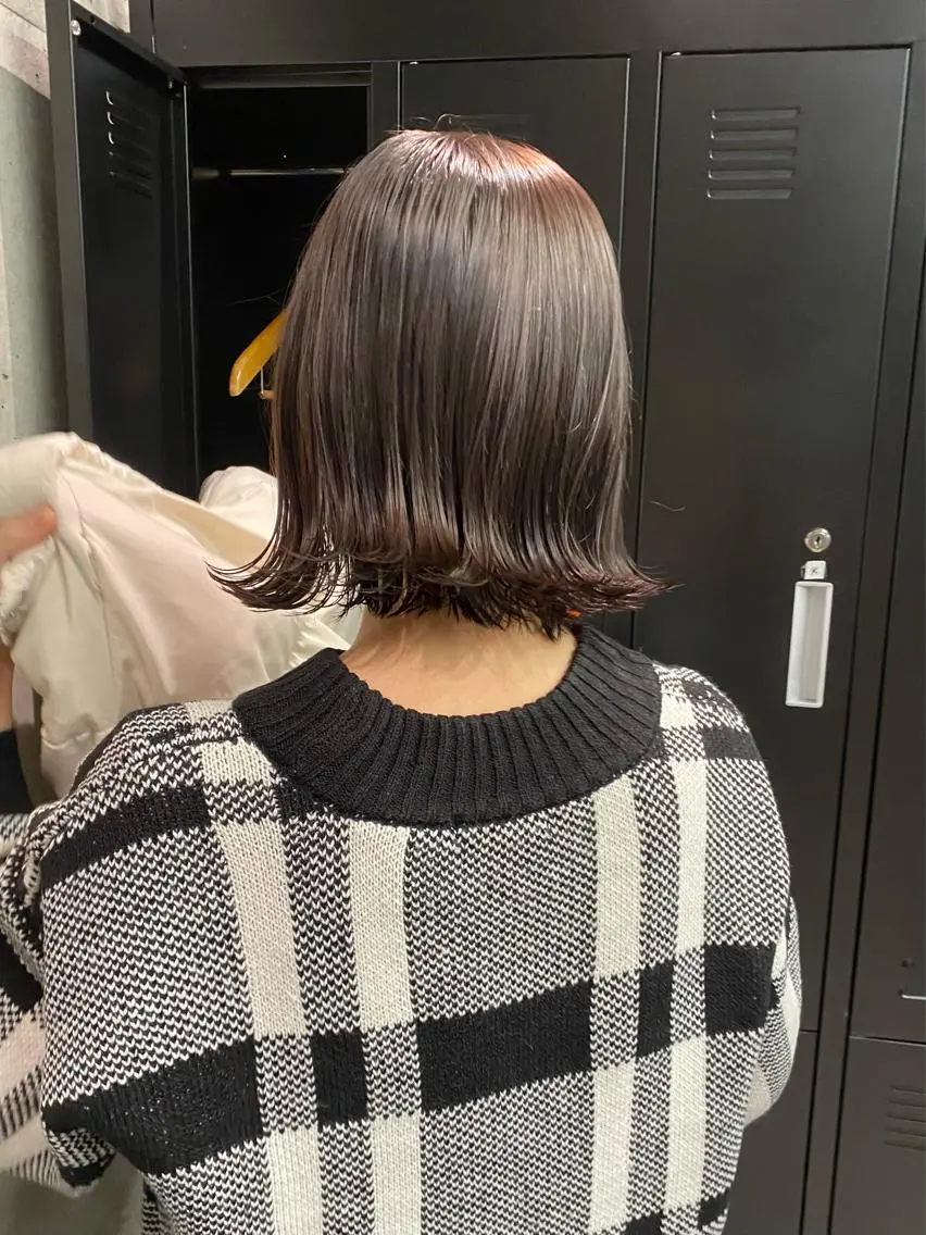 ミディアム カラー ヘアアレンジ 🎀 amii Hitomi 🎀のマツエク・マツパデザイン