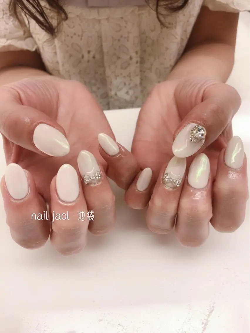 セミロング ネイルJaol 池袋のネイルデザイン