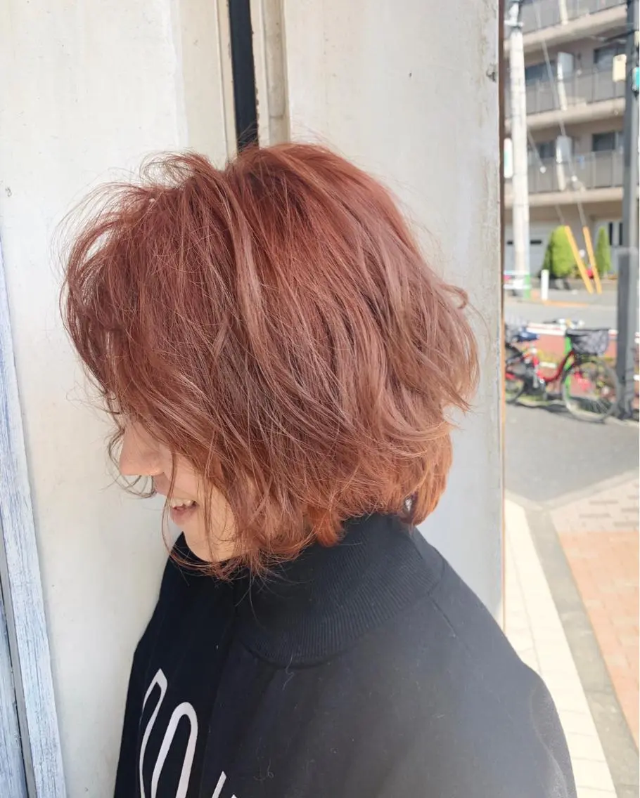 ショート カラー ショートボブ ボブ ショートヘア 森 早希絵のヘアスタイル