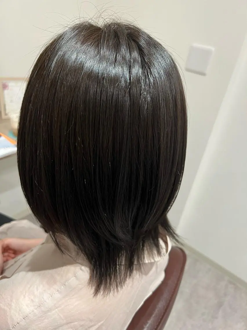 ミディアム ヘアカラー トリートメント 井上 美春のヘアスタイル