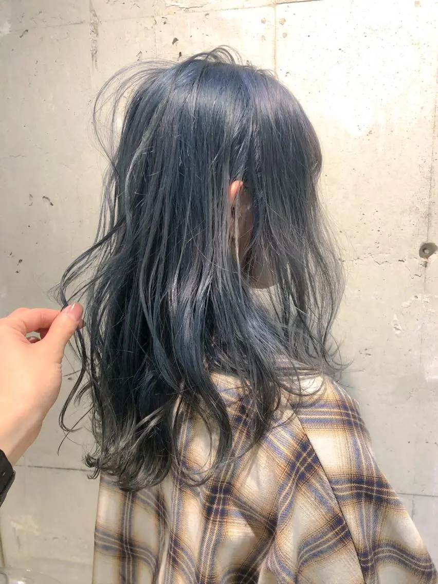 セミロング カラー ヘアアレンジ kenta GATTACAのヘアスタイル