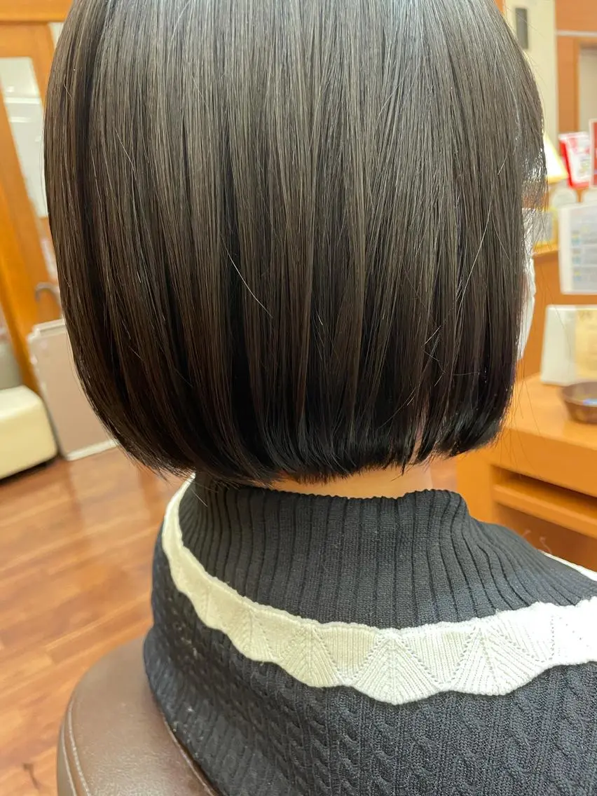 ショート ボブ セト マユミのヘアスタイル