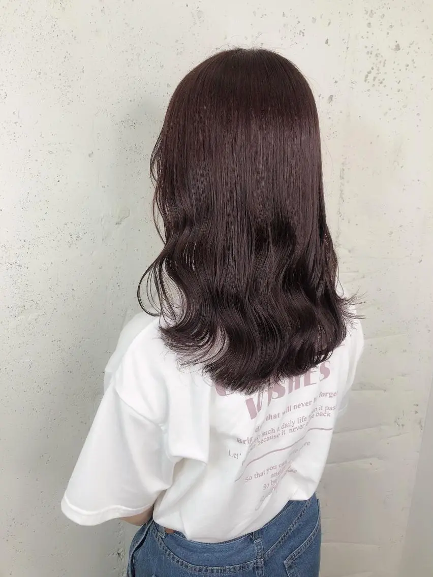セミロング カラー Froom🌻 村上夏菜のネイルデザイン