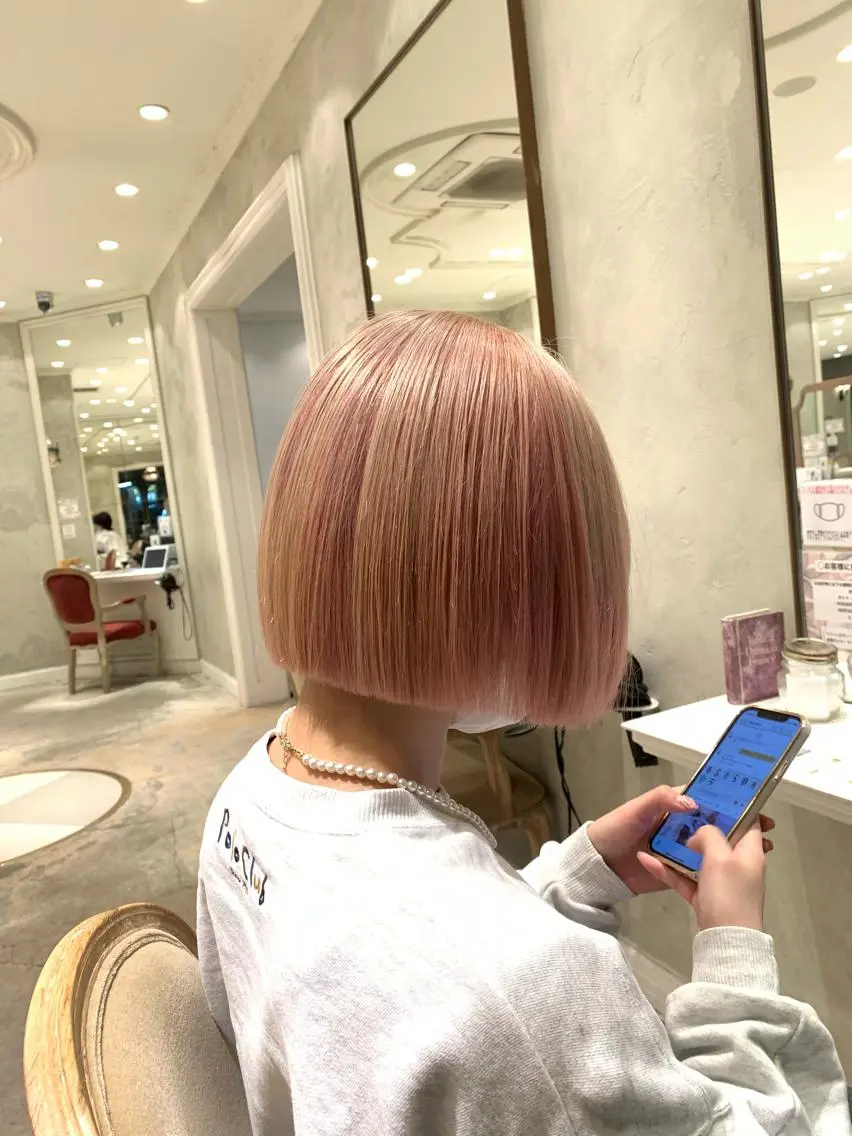 ミディアム カラー Takahashi Yuriのヘアスタイル