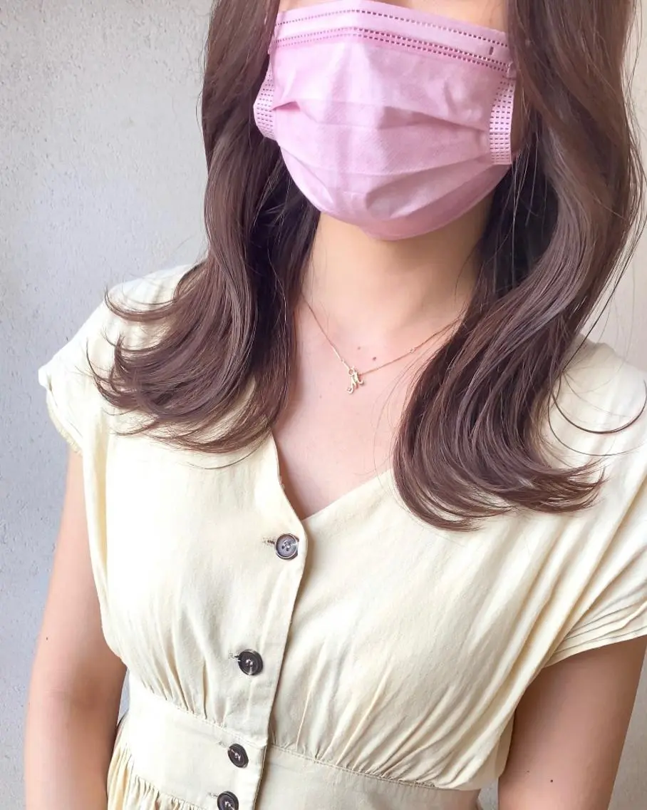 セミロング カラー 高槻No.1🇰🇷 韓国ヘア 橋口陽太のヘアスタイル