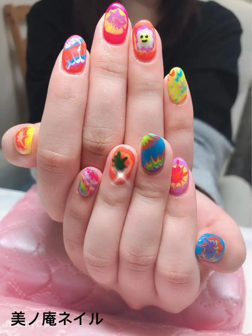ネイル 美ノ庵ネイルサロン メトロポリタン前店のネイルデザイン