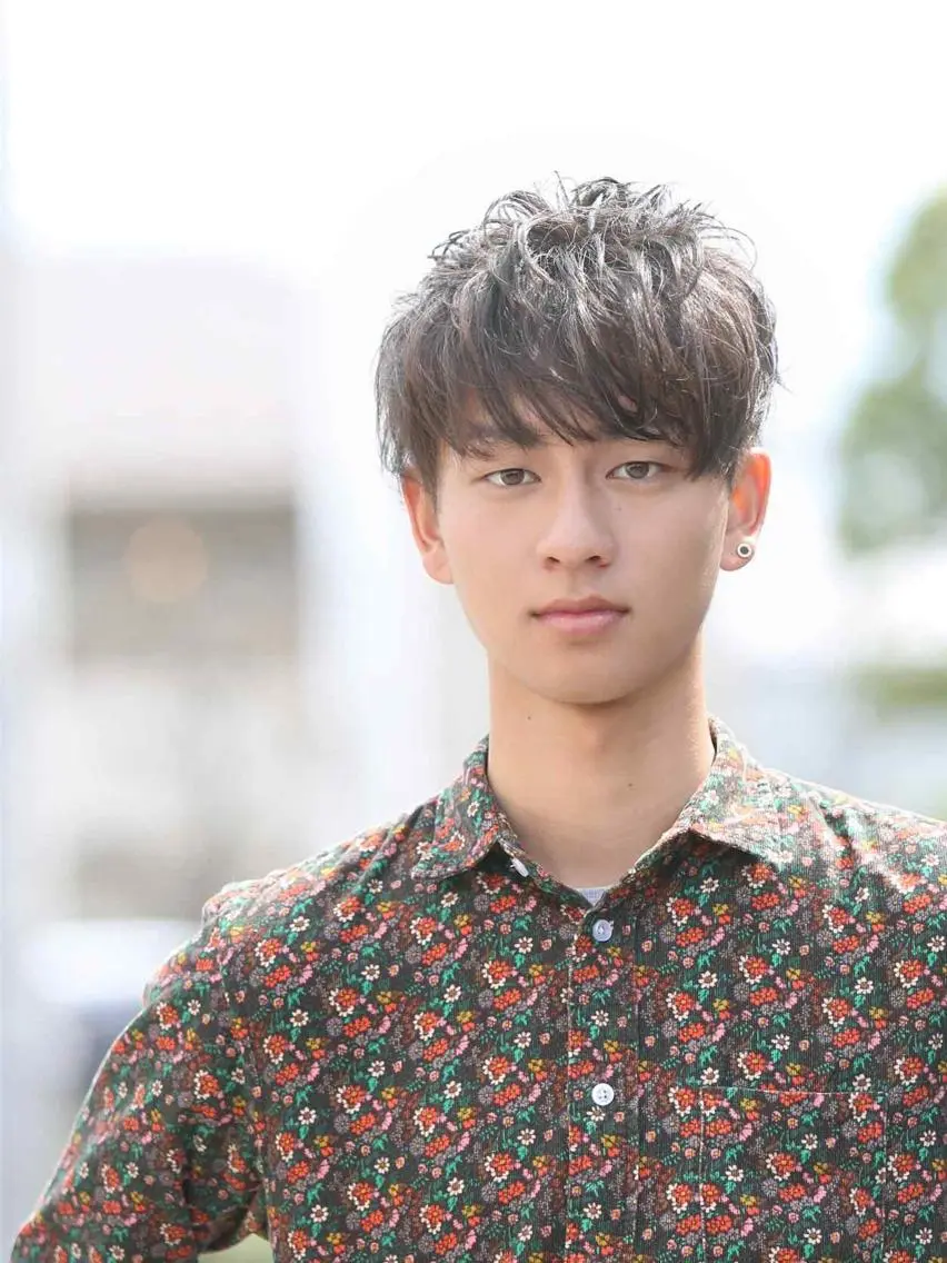メンズ カット 森本 光貴のヘアスタイル