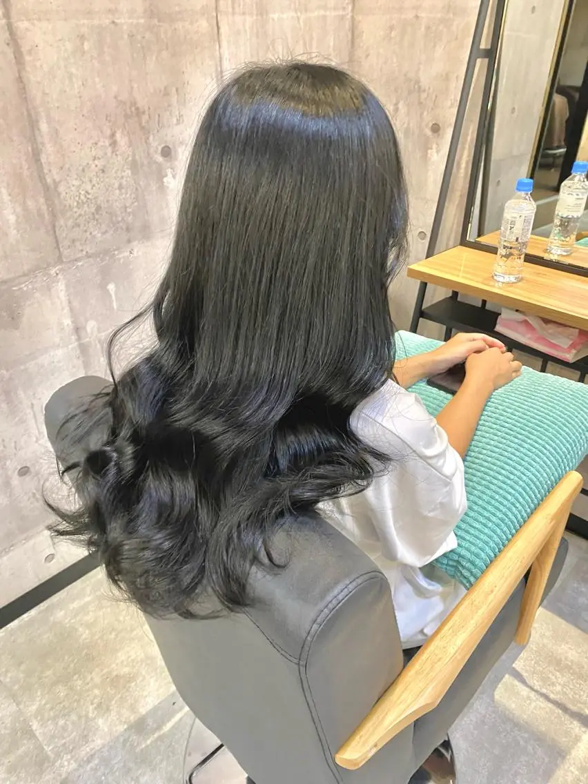ロング 【縮毛矯正特化】 kyokaのヘアスタイル