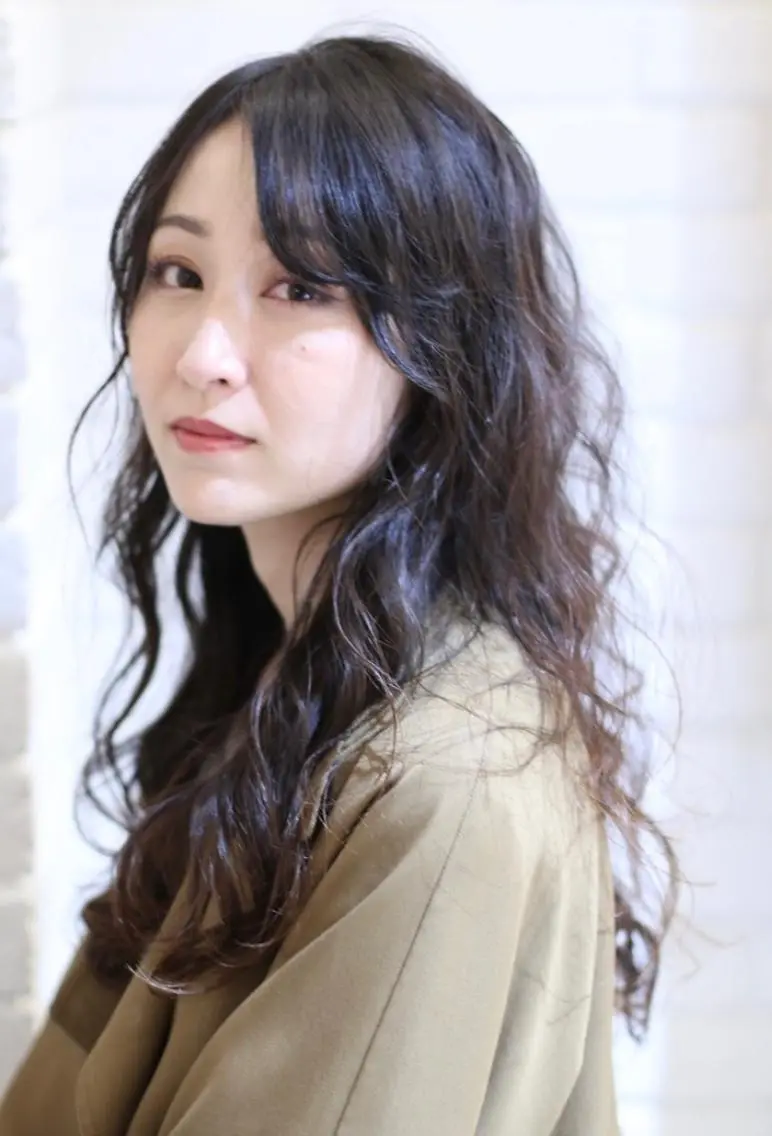 セミロング カラー 杉田 健太のヘアスタイル