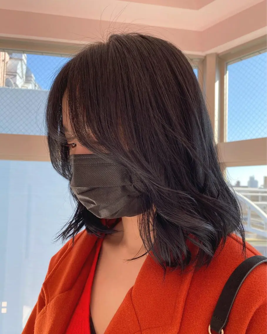 ミディアム カラー ヘアアレンジ ヘアカラー 𓍯韓国style/ 髪質改善𓍯中村和希のヘアスタイル