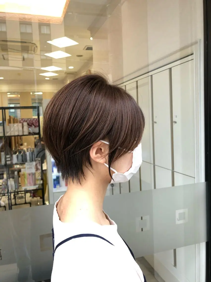 ショート カット 渕向 克海のヘアスタイル