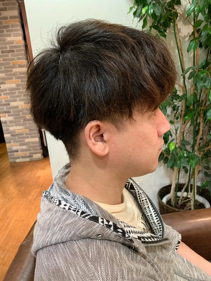 メンズ マッシュ 刈り上げ カット特化美容師 齋藤桐のヘアスタイル