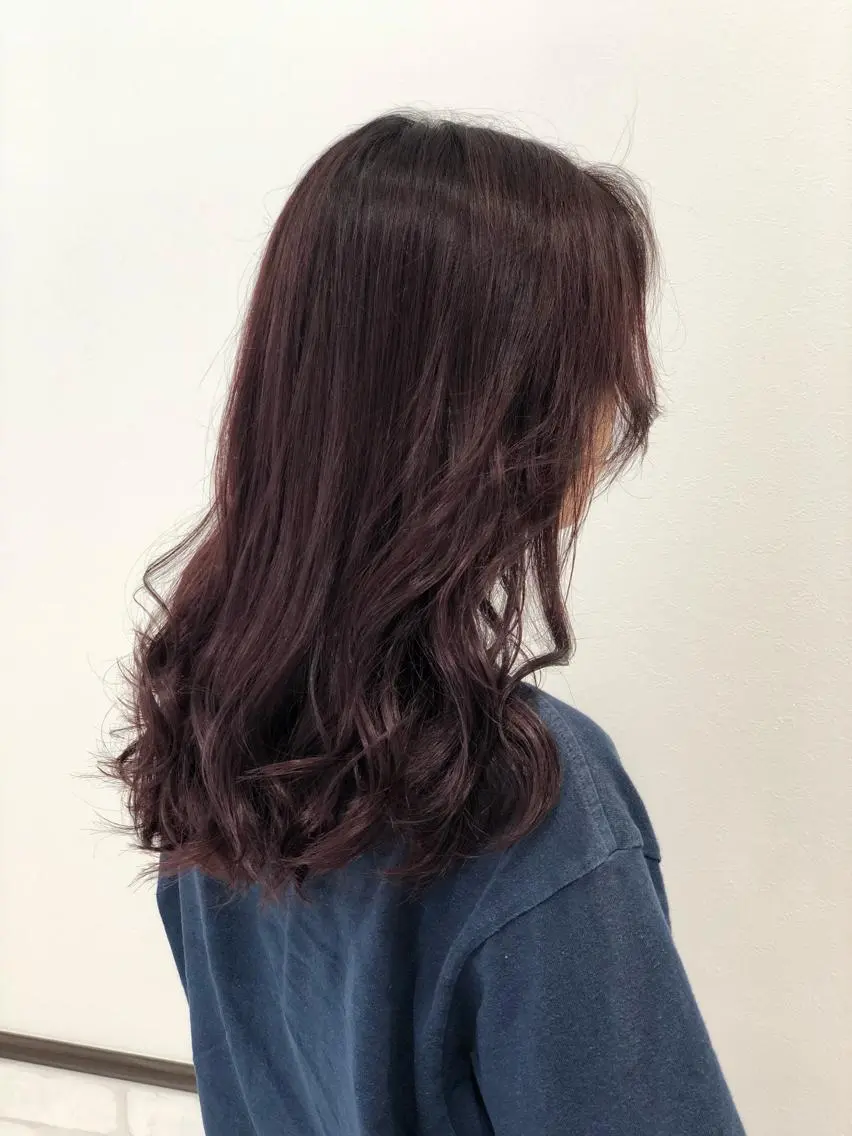 セミロング カラー カット ヘアカラー トリートメント 渡邉 ケイジのヘアスタイル