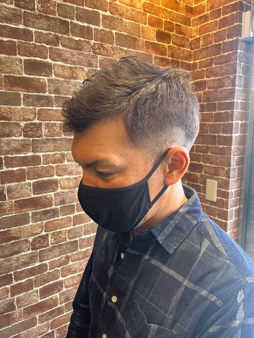ショート カラー パーマ ヘアアレンジ メンズ キッズ ネイル マツエク・マツパ アイブロウ メンズブリーチ メンズハイライト メンズインナーカラー メンズ韓国風 ブリーチ 久木原 ゆりのヘアスタイル