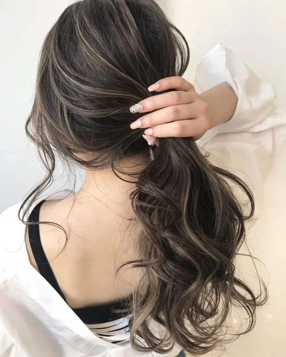セミロング 似合わせ×レイヤー× 髪質改善×t.yのヘアスタイル