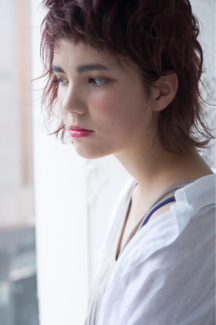 ショート カラー パーマ キッズ マツエク・マツパ カット ヘアカラー トリートメント ヘアセット レイヤー&カラー 人気美容師倉崎涼のヘアスタイル