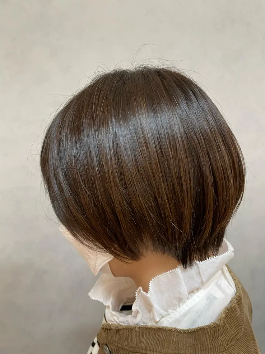 ショート ショートボブ ボブ ショートヘア 中村 幸子のヘアスタイル