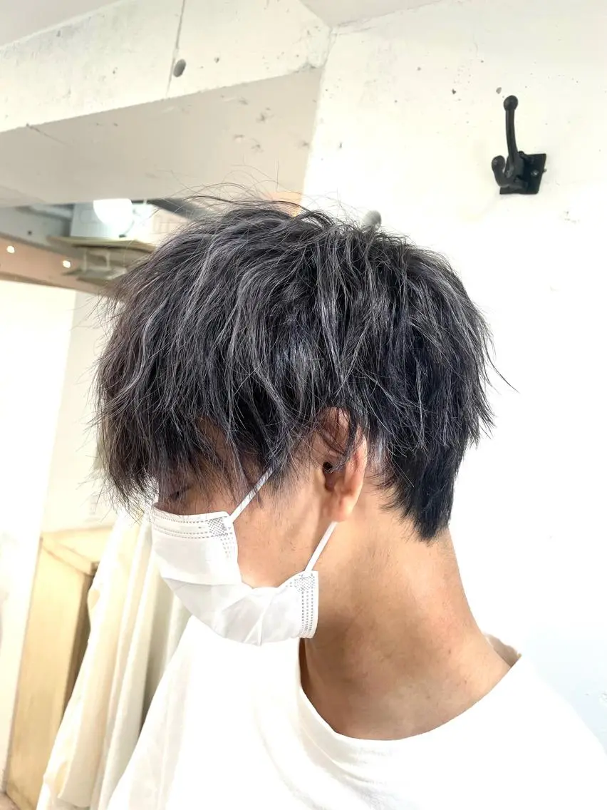 ショート カラー メンズ カラーが上手い 辻悠月のヘアスタイル