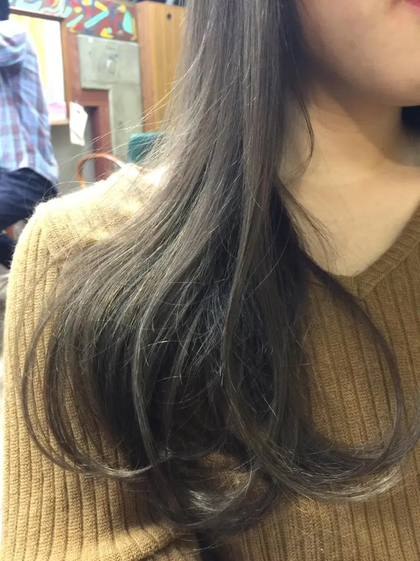 カラー ブルーカラー 中村 海のヘアスタイル