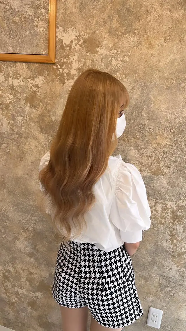 ロング カット ヘアカラー トリートメント エクステ マテリアル 中央駅店のヘアスタイル
