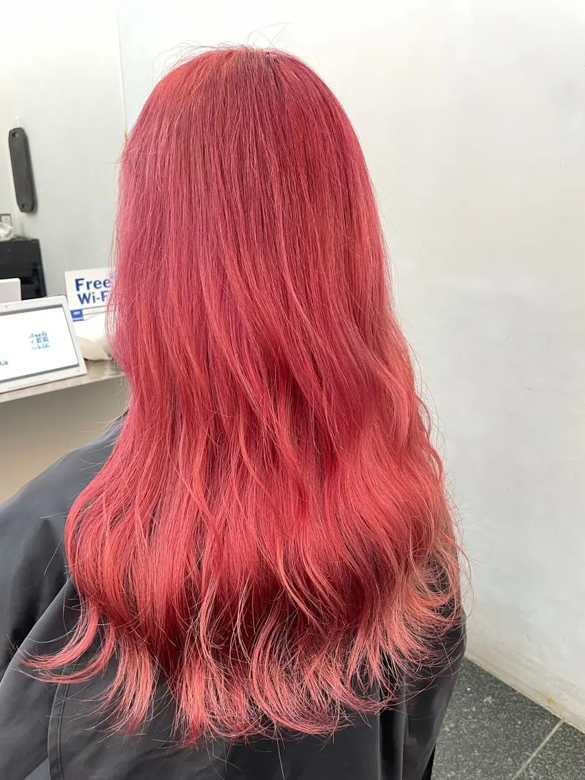 カラー ヘアカラー トリートメント ヘアセット Lapis❤️‍🔥 HAZUKIのヘアスタイル