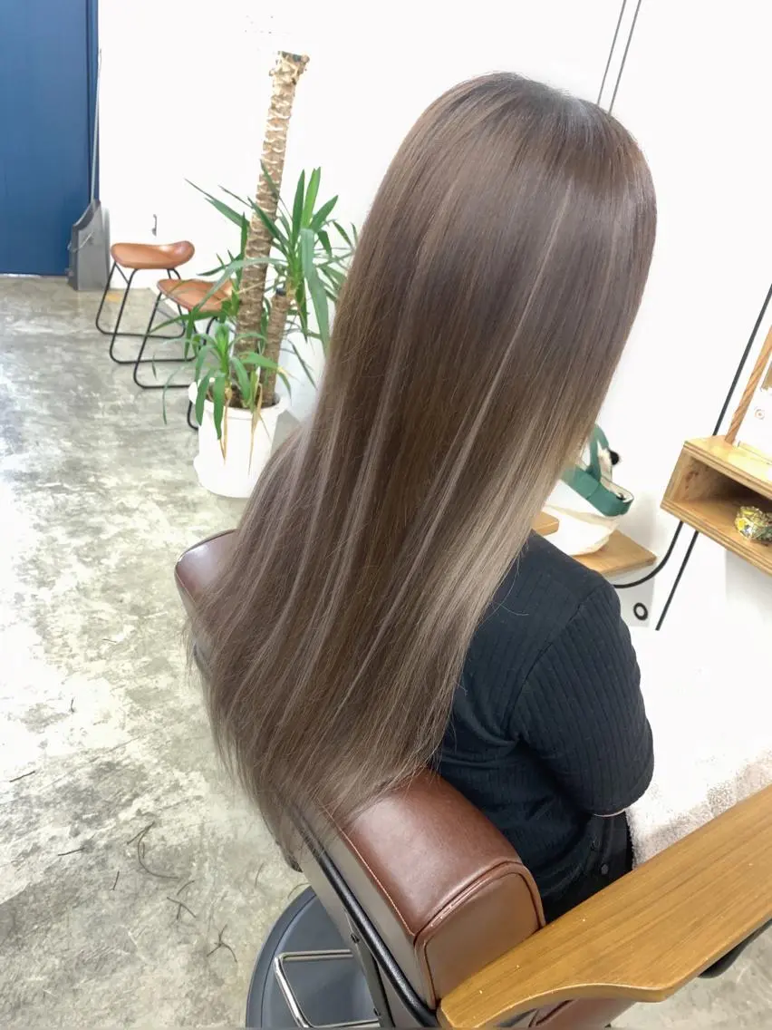 シール／編込エクステ ヘアーエクステ専門店のヘアスタイル