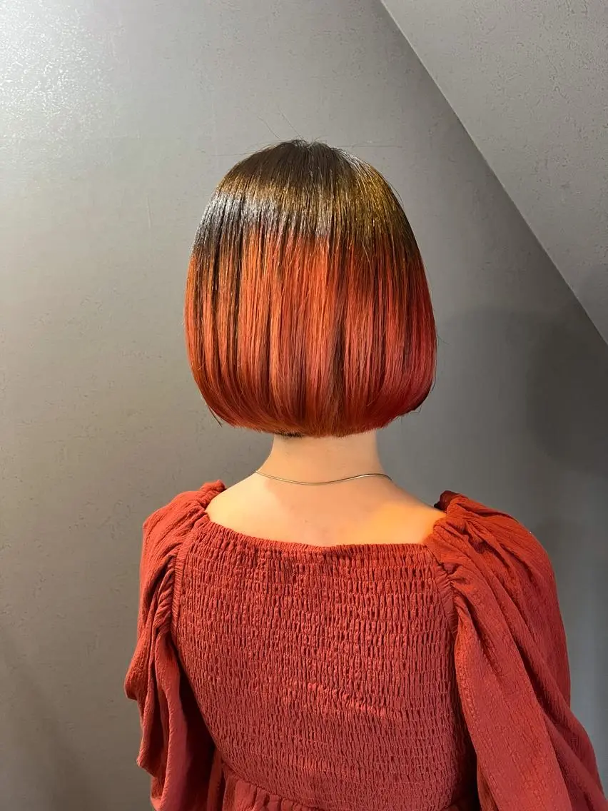ショート カット ヘアカラー 縮毛矯正 トリートメント ヘッドスパ *くせ毛に特化* 【yun】のヘアスタイル