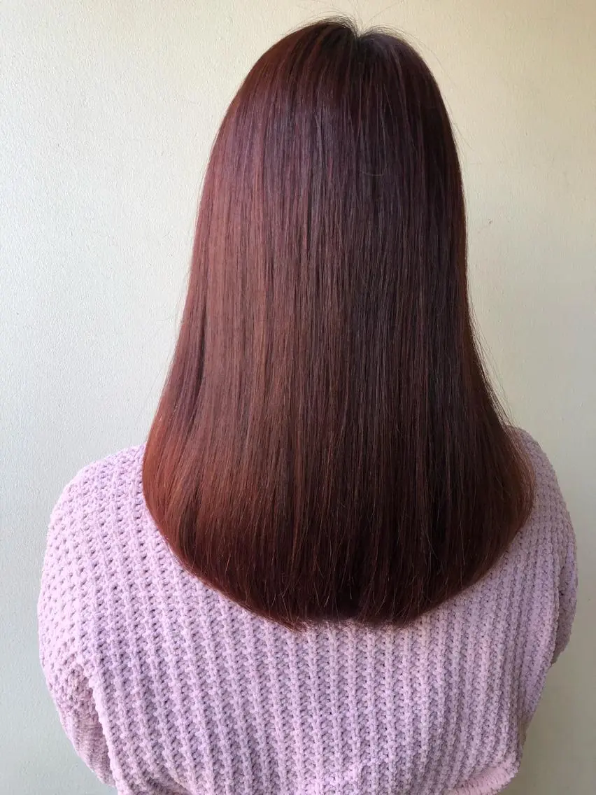 セミロング カラー ヘアアレンジ 透明感カラー ピンクカラー ヘアカラー トリートメント 🌻韓国風ヘア🌻 ✨🌷ナナコ🌷のヘアスタイル