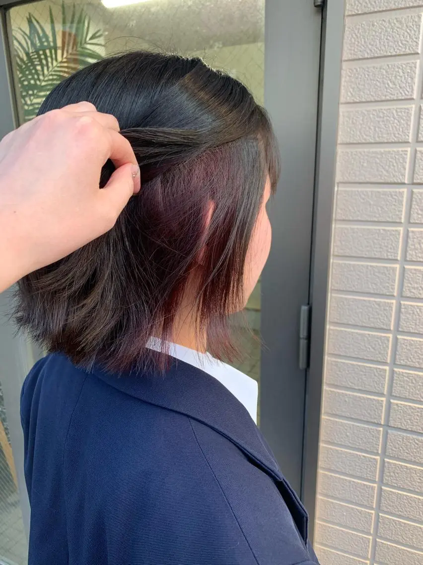 ショート 🫧透明感カラー🫧 美髪矯正🫧チサトのヘアスタイル