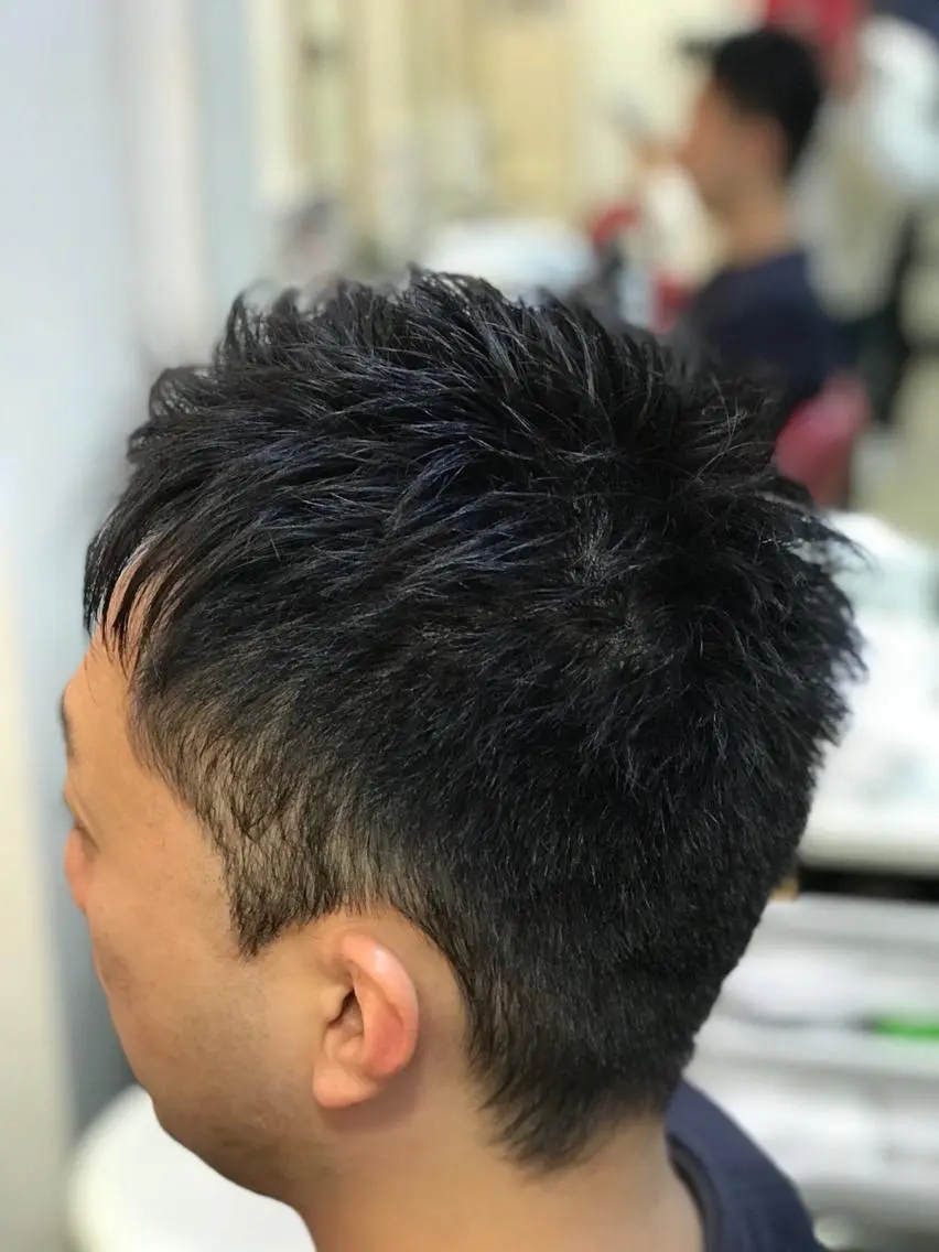 メンズ カット トリートメント 渋谷宮益坂 omoのヘアスタイル
