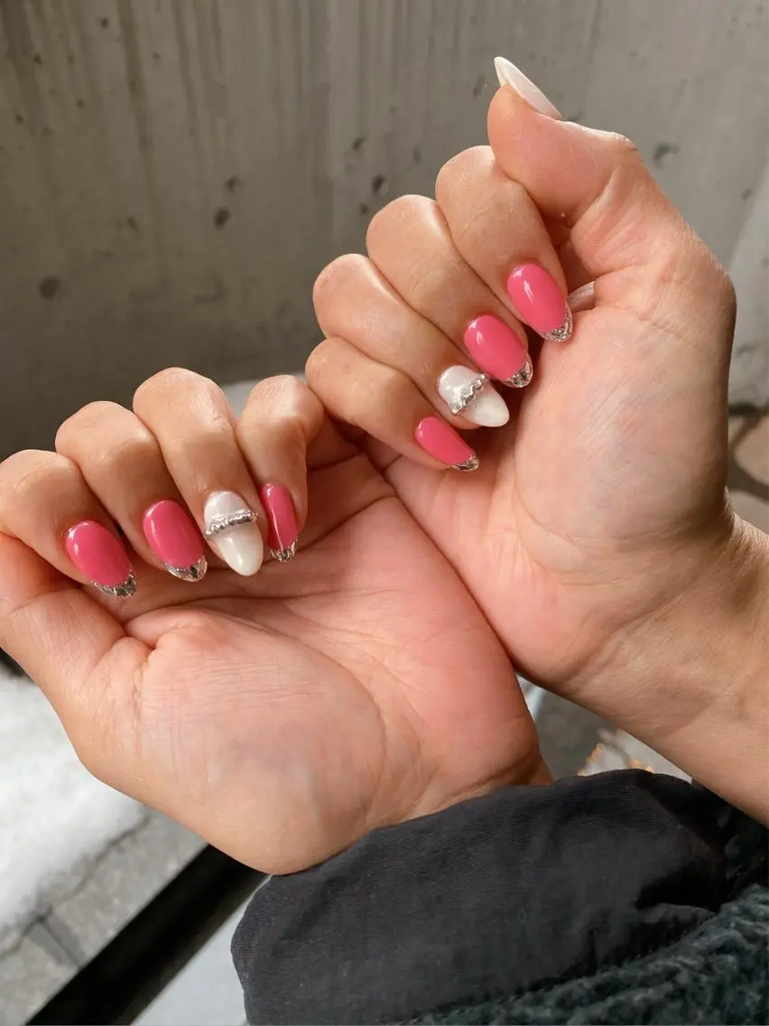 ネイル ハンドネイル 長谷川 奈緒美のネイルデザイン