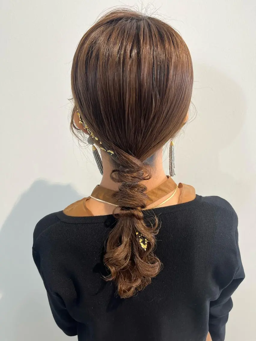 セミロング ヘアアレンジ tomida yukiの眉毛・アイブロウイメージ