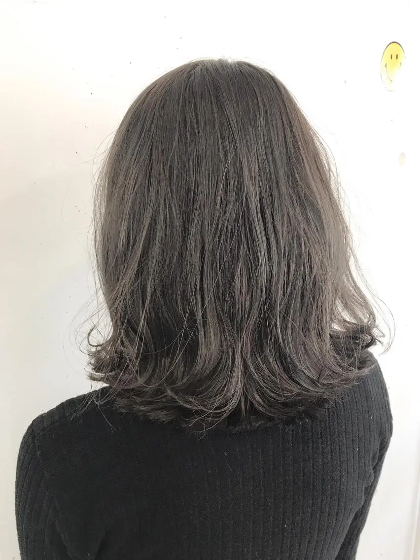 カラー カット ヘアカラー トリートメント ヘッドスパ グレージュ/髪質改善 Yamato.hのヘアスタイル