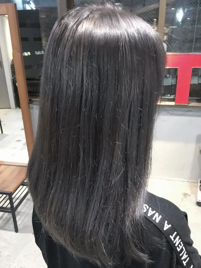 ロング カラー ヘアカラー トリートメント 代表 中島貴志のヘアスタイル