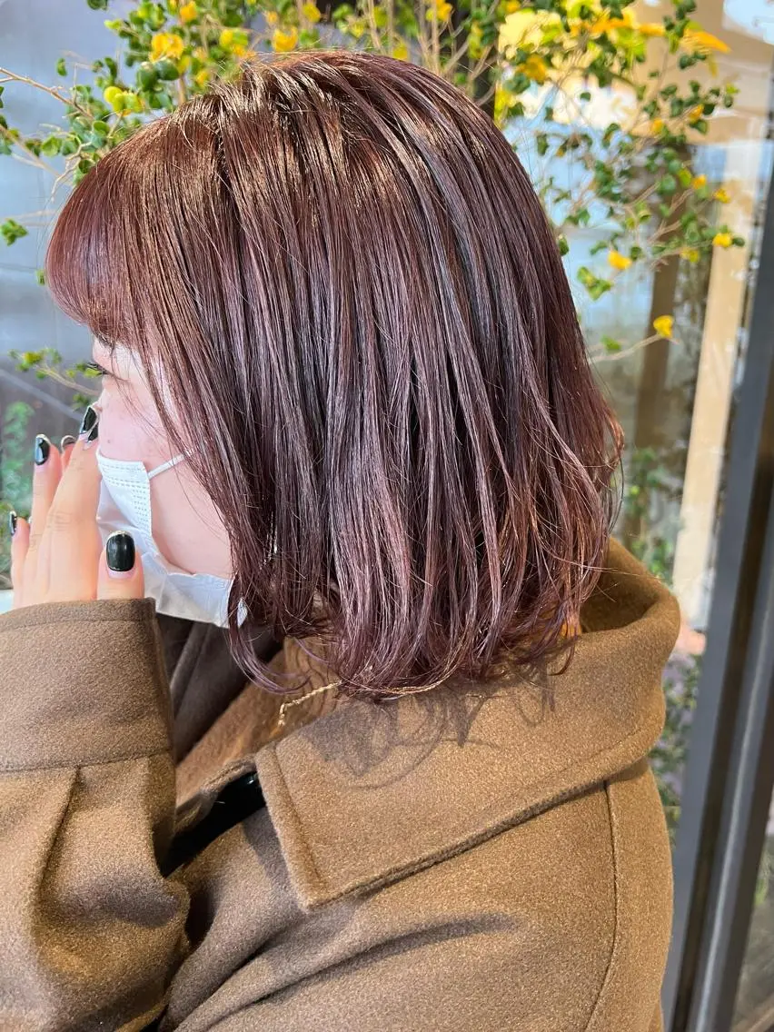 ショート カラー 渋谷/フェザー/ 毛流れ/竹内凌のヘアスタイル