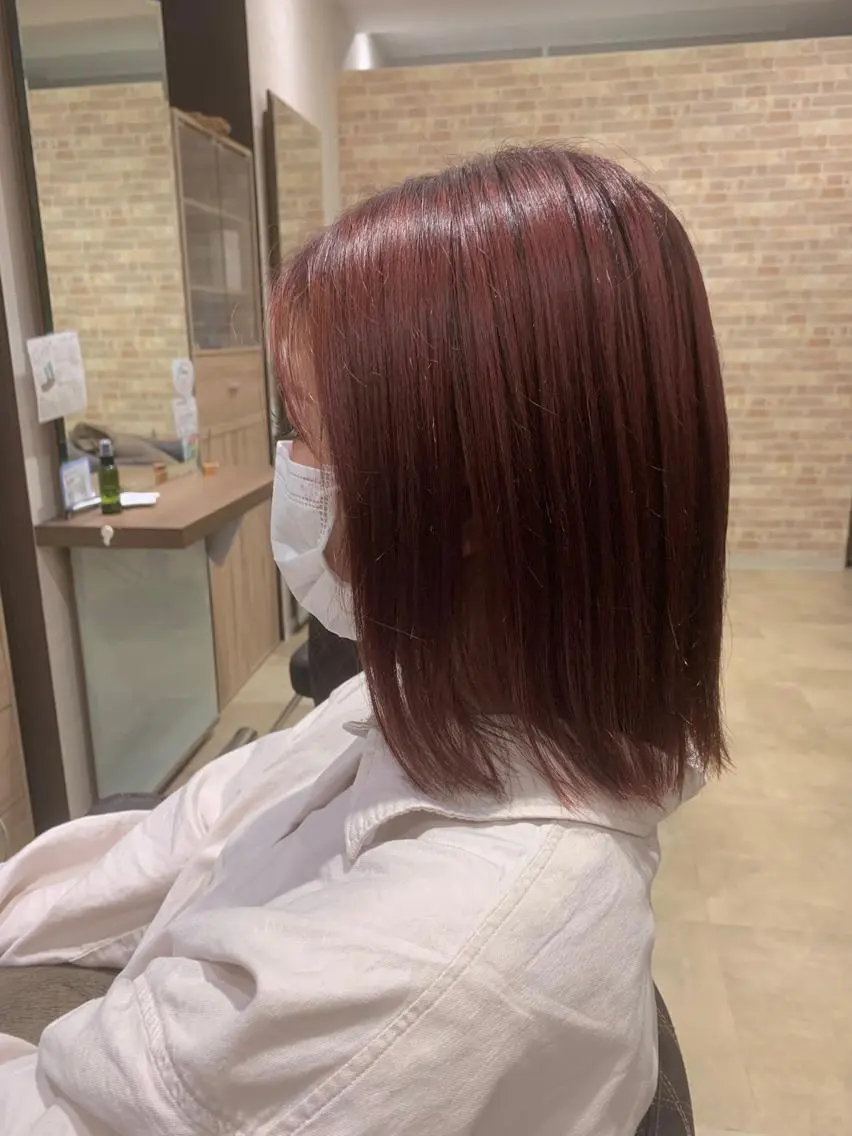 ミディアム ❤️‍🔥 RENA❤️‍🔥のヘアスタイル