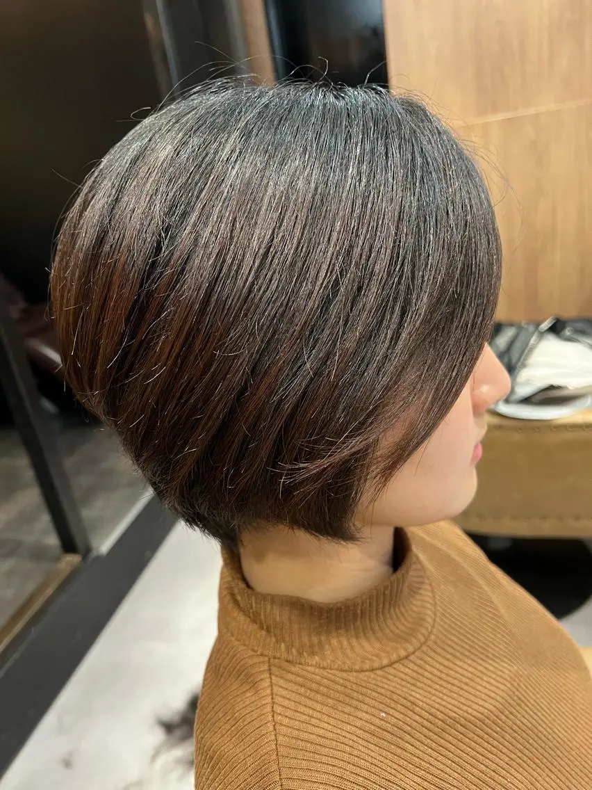 ショート 菅 康志のヘアスタイル