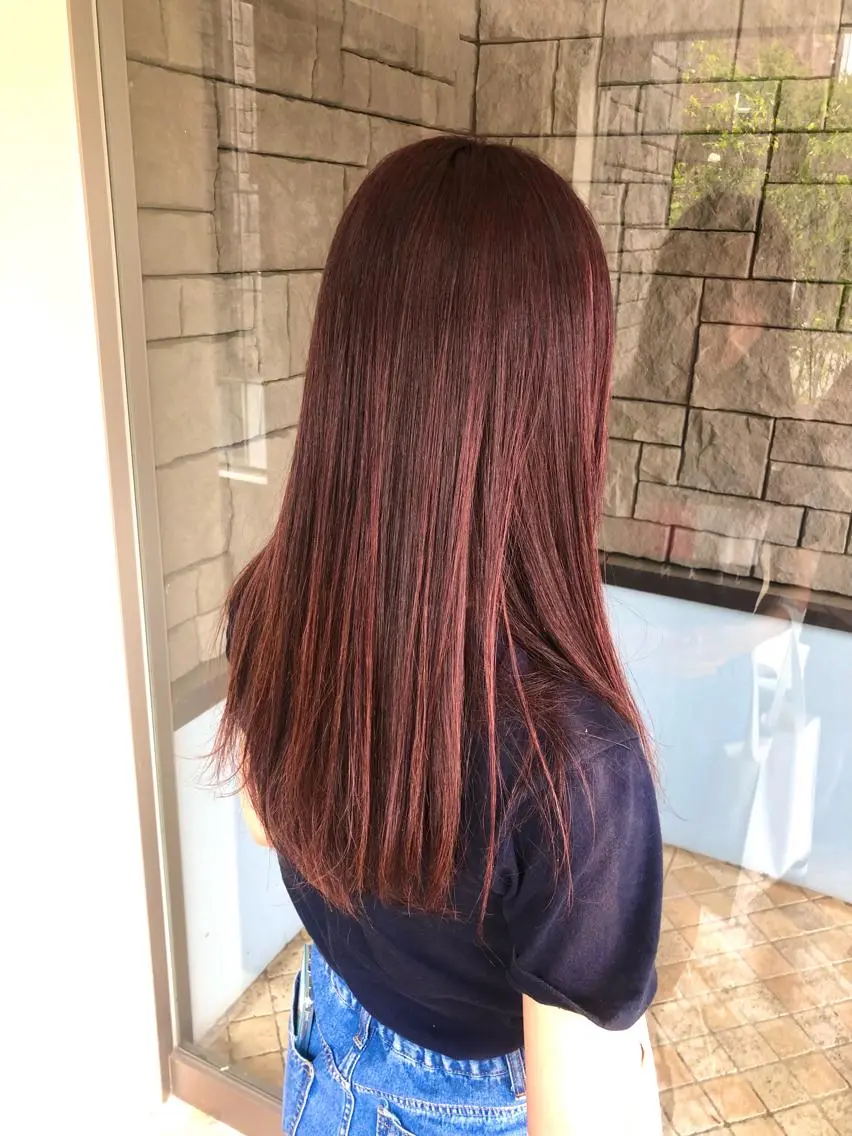 セミロング kyosuke 透明感カラーのヘアスタイル
