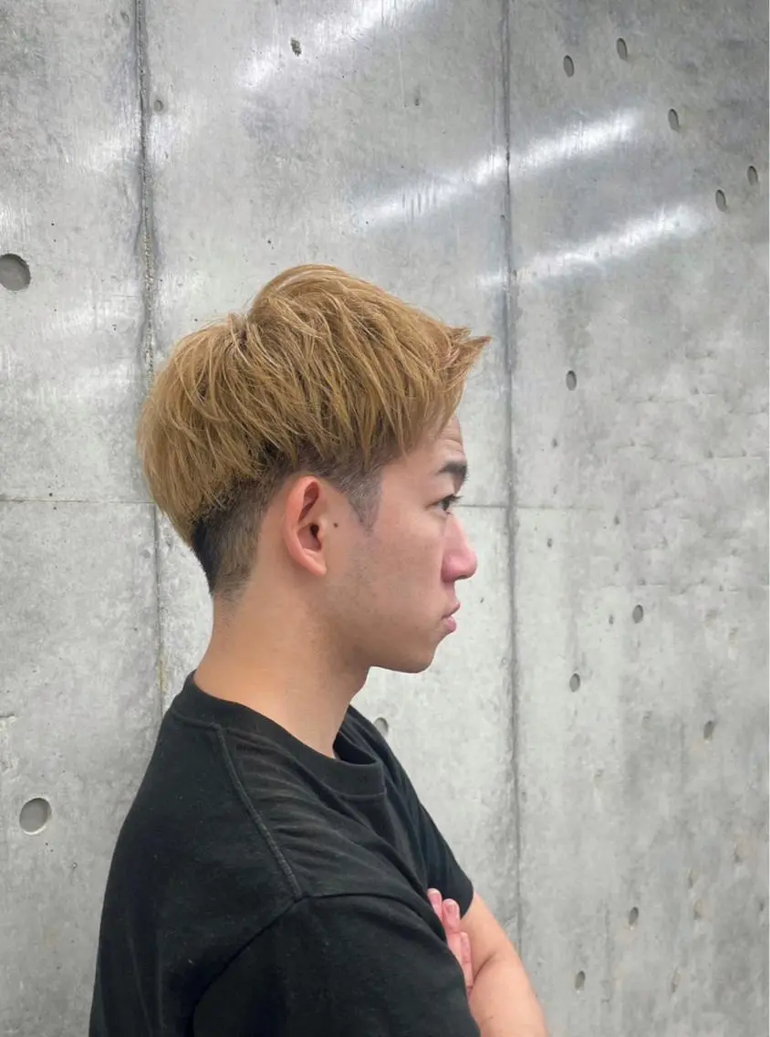 メンズ カット 佃 優音のヘアスタイル