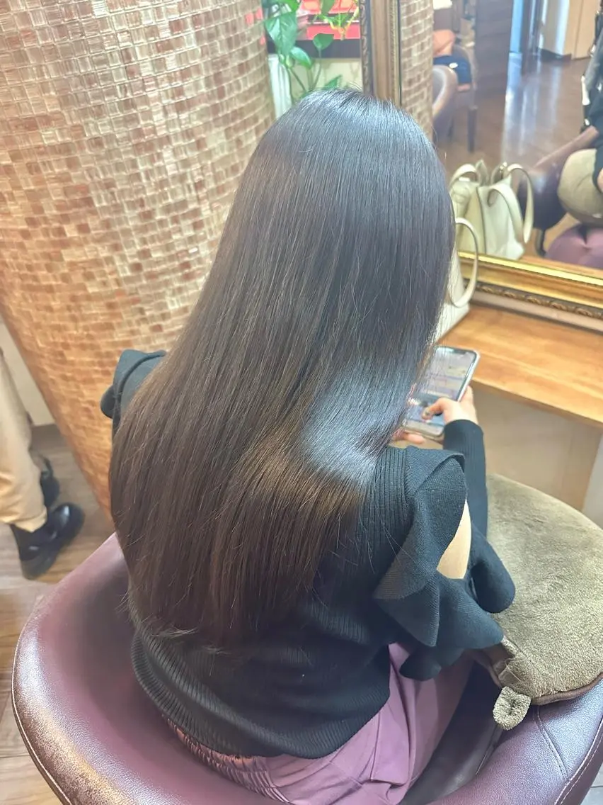 ロング カラー トリートメント ヘッドスパ 🌱ケミカル美容師 未来を綺麗に🌱優吾のヘアスタイル