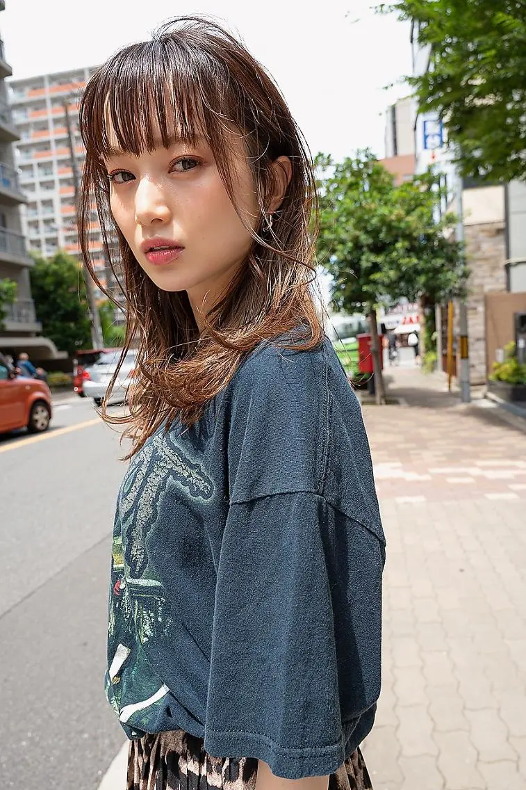 セミロング ANGELICA 吉川智昭のヘアスタイル