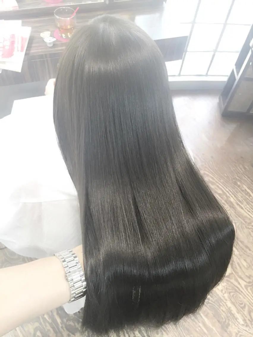 カラー アッシュ アッシュグレー ヘアカラー トリートメント ヘッドスパ グレージュ/髪質改善 Yamato.hのヘアスタイル