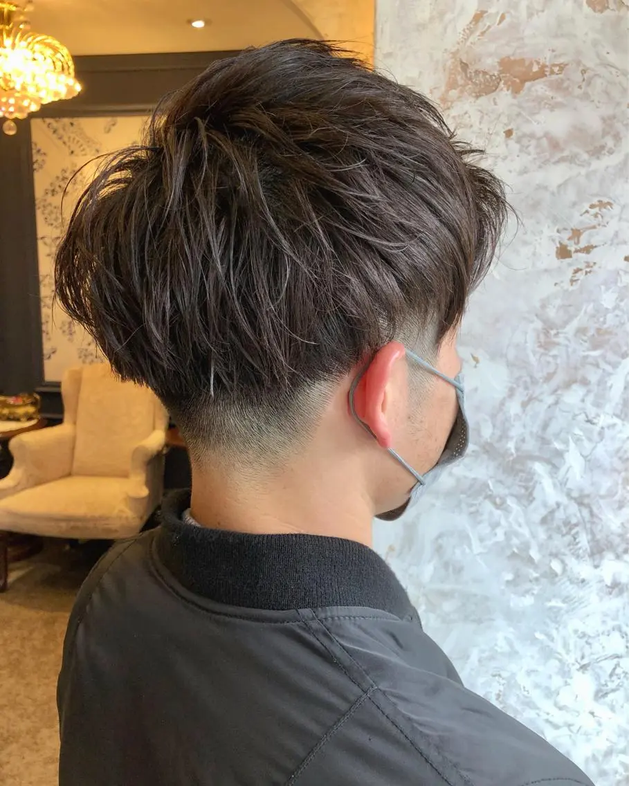 ショート メンズ 鷺沼駅徒歩1分 キシタクのヘアスタイル